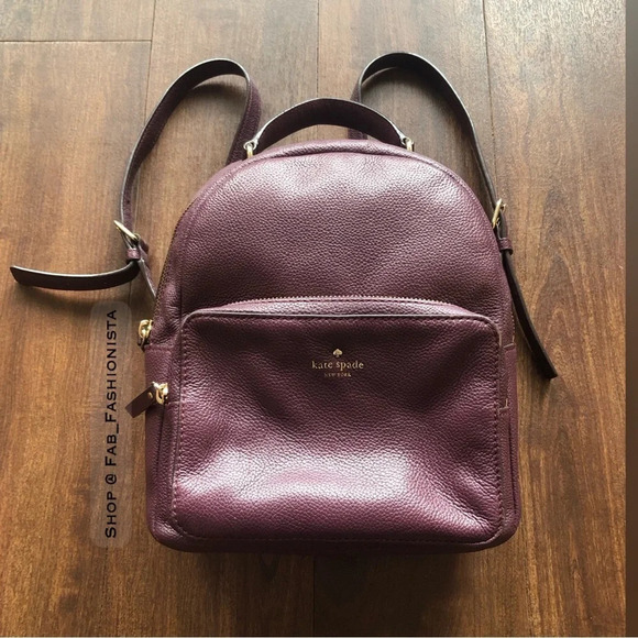 Kate Spade Leather Backpack - Picture 1 of 17